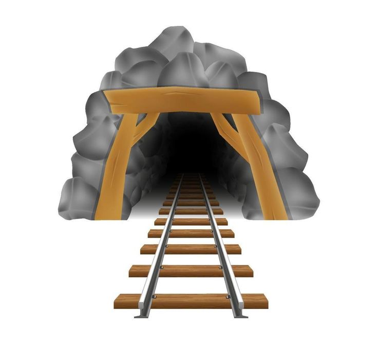 Mining haulage support illustration